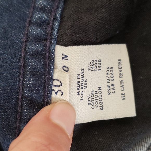 Hudson Curvy Low Rise Boot Cut Jeans With Lace Size 30 - Picture 8 of 15